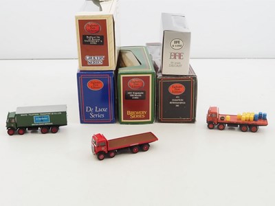 Lot 35 - A group of 1:76 scale diecast lorries by EFE -...