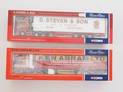 Lot 47 - A group of CORGI 1:50 scale diecast lorries,...