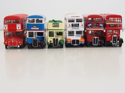 Lot 49 - A group of unboxed 1:50 scale diecast buses...