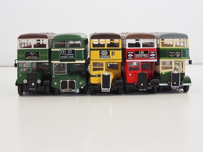 Lot 50 - A group of unboxed 1:50 scale diecast buses,...