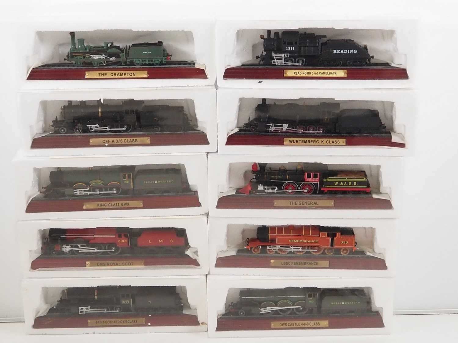 Lot 52 - A group of ATLAS EDITIONS 'Locomotive Legends'