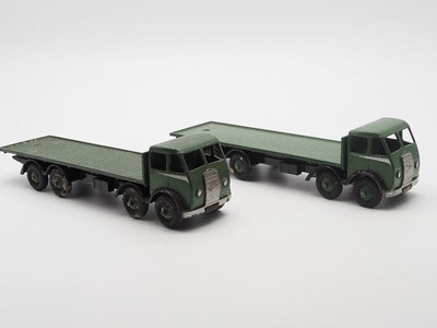 Lot 56 - A group of boxed and unboxed DINKY Toys Foden...