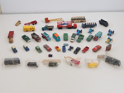 Lot 59 - A large group of assorted playworn diecast to...