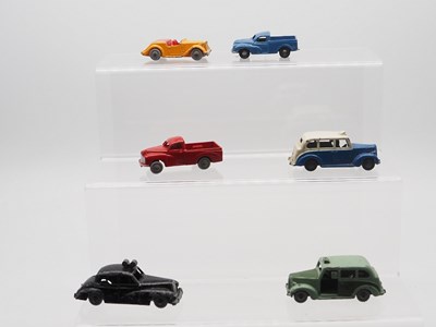 Lot 59 - A large group of assorted playworn diecast to...