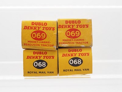 Lot 62 - A group of DINKY DUBLO OO gauge vehicles,...