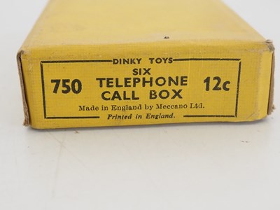 Lot 63 - A DINKY Toys dual numbered 750/12C trade box...