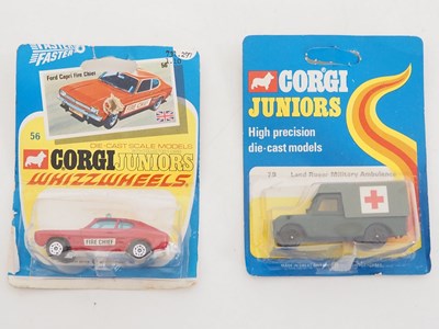 Lot 76 - A group of carded and loose CORGI and CORGI...