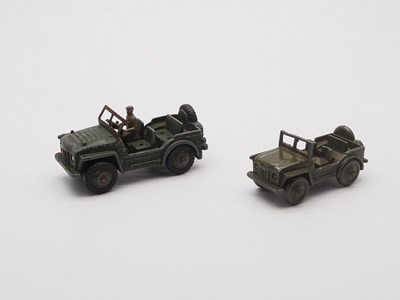 Lot 84 - A quantity of military diecast vehicles by...