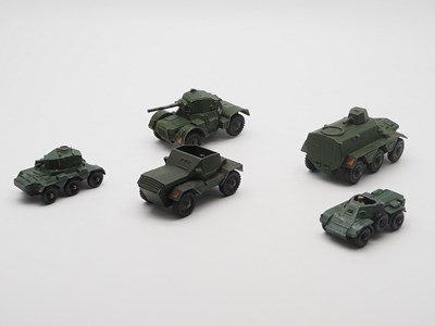 Lot 84 - A quantity of military diecast vehicles by...