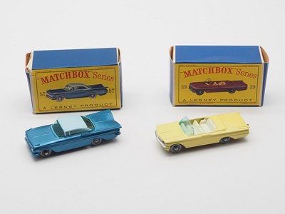 Lot 91 - A pair of MATCHBOX Regular Wheels, comprising...