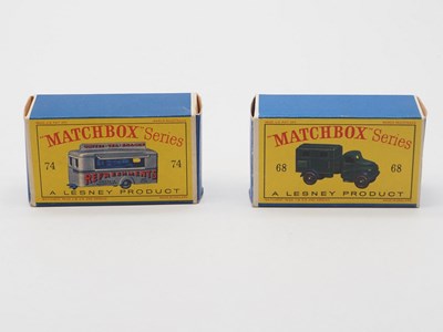 Lot 92 - A pair of MATCHBOX Regular Wheels, comprising...