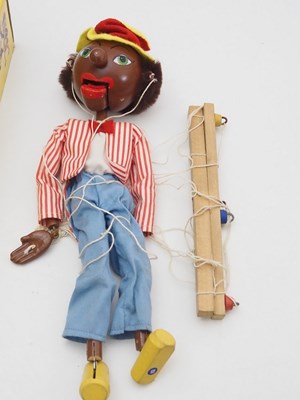 Lot 125 - A vintage PELHAM PUPPET SM Singing Minstrel...