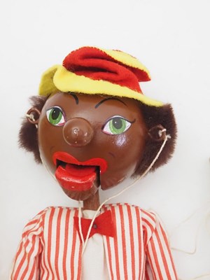 Lot 125 - A vintage PELHAM PUPPET SM Singing Minstrel...