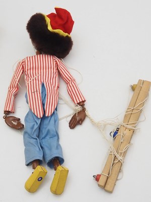 Lot 125 - A vintage PELHAM PUPPET SM Singing Minstrel...