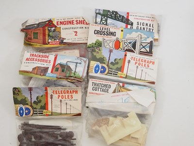 Lot 132 - A large group of unbuilt OO scale railway kits...