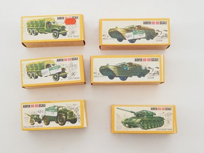 Lot 136 - A group of unbuilt military kits by AIRFIX...