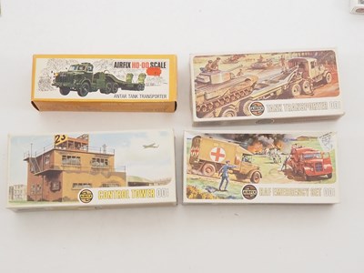 Lot 136 - A group of unbuilt military kits by AIRFIX...