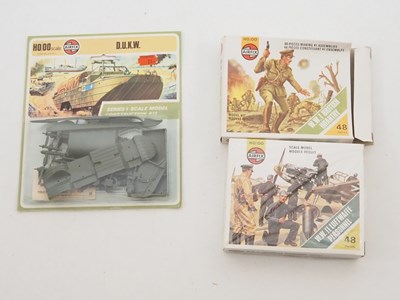 Lot 136 - A group of unbuilt military kits by AIRFIX...