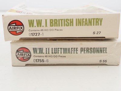 Lot 136 - A group of unbuilt military kits by AIRFIX...