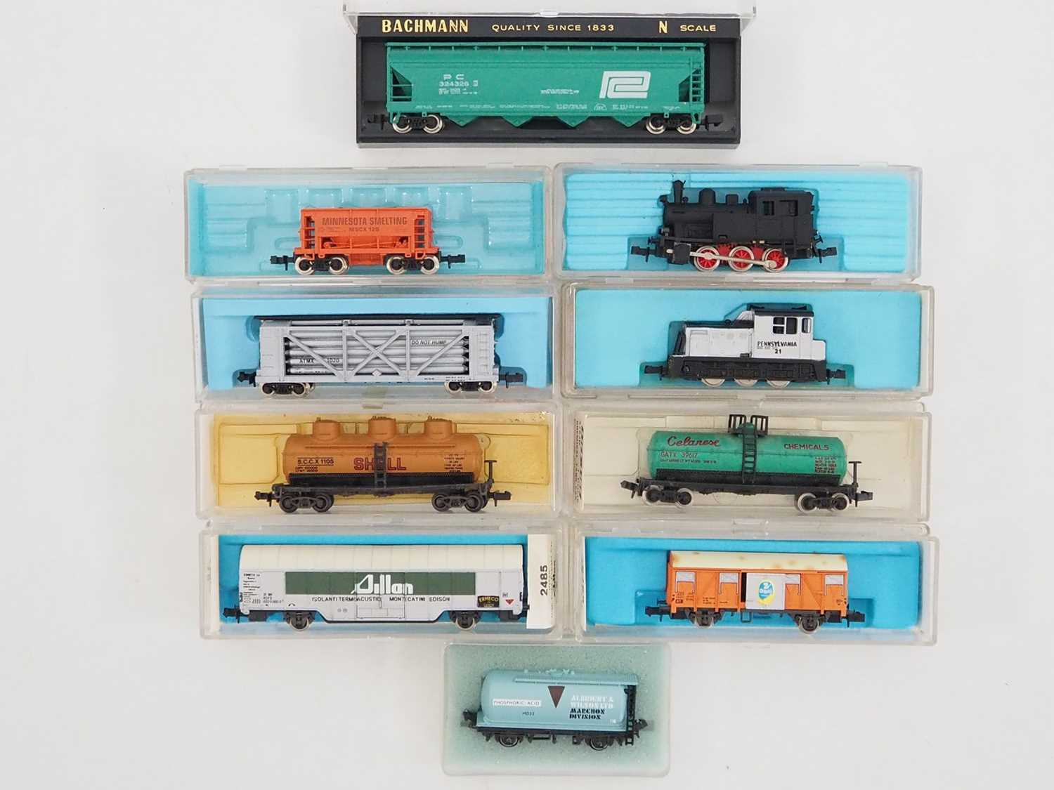 Lot 169 - A group of ATLAS and BACHMANN American outline...