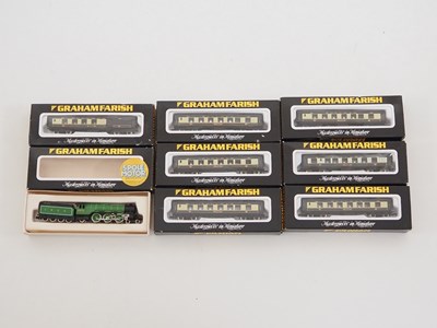 Lot 177 - A group of GRAHAM FARISH N gauge rolling stock...