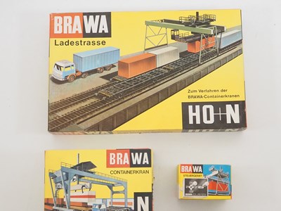 Lot 200 - A group of BRAWA N gauge kits for the...