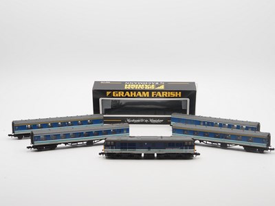 Lot 216 - A selection of N Gauge model railways rolling...