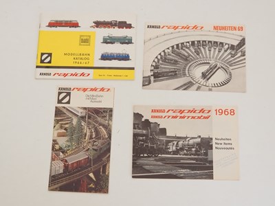 Lot 221 - A group of ARNOLD vintage N gauge German...