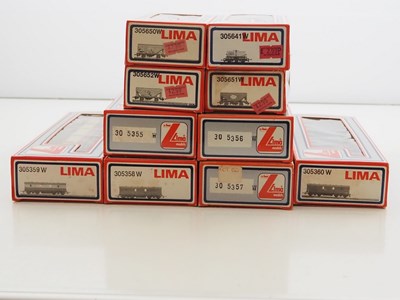Lot 240 - A group of LIMA OO gauge rolling stock,...