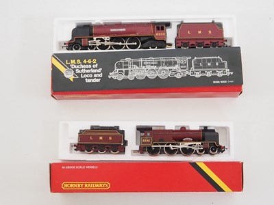 Lot 245 - A pair of HORNBY OO gauge steam locomotives,...