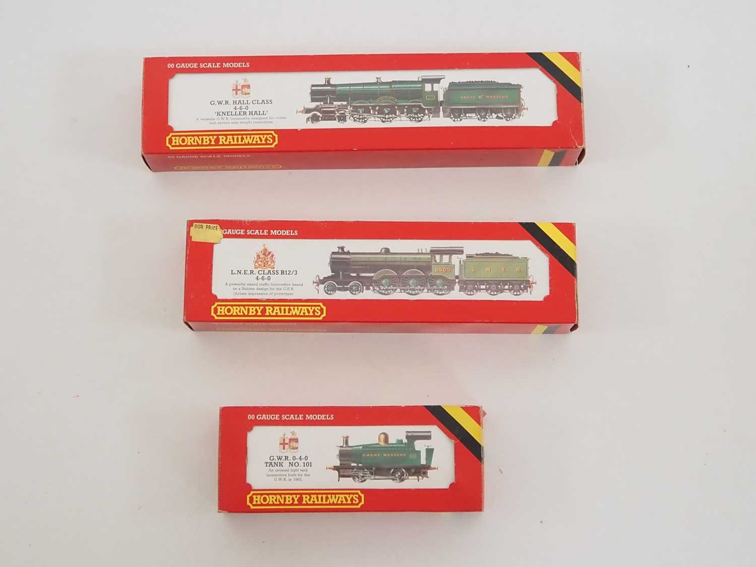 Lot 246 - A group of HORNBY OO Gauge steam locomotives,...