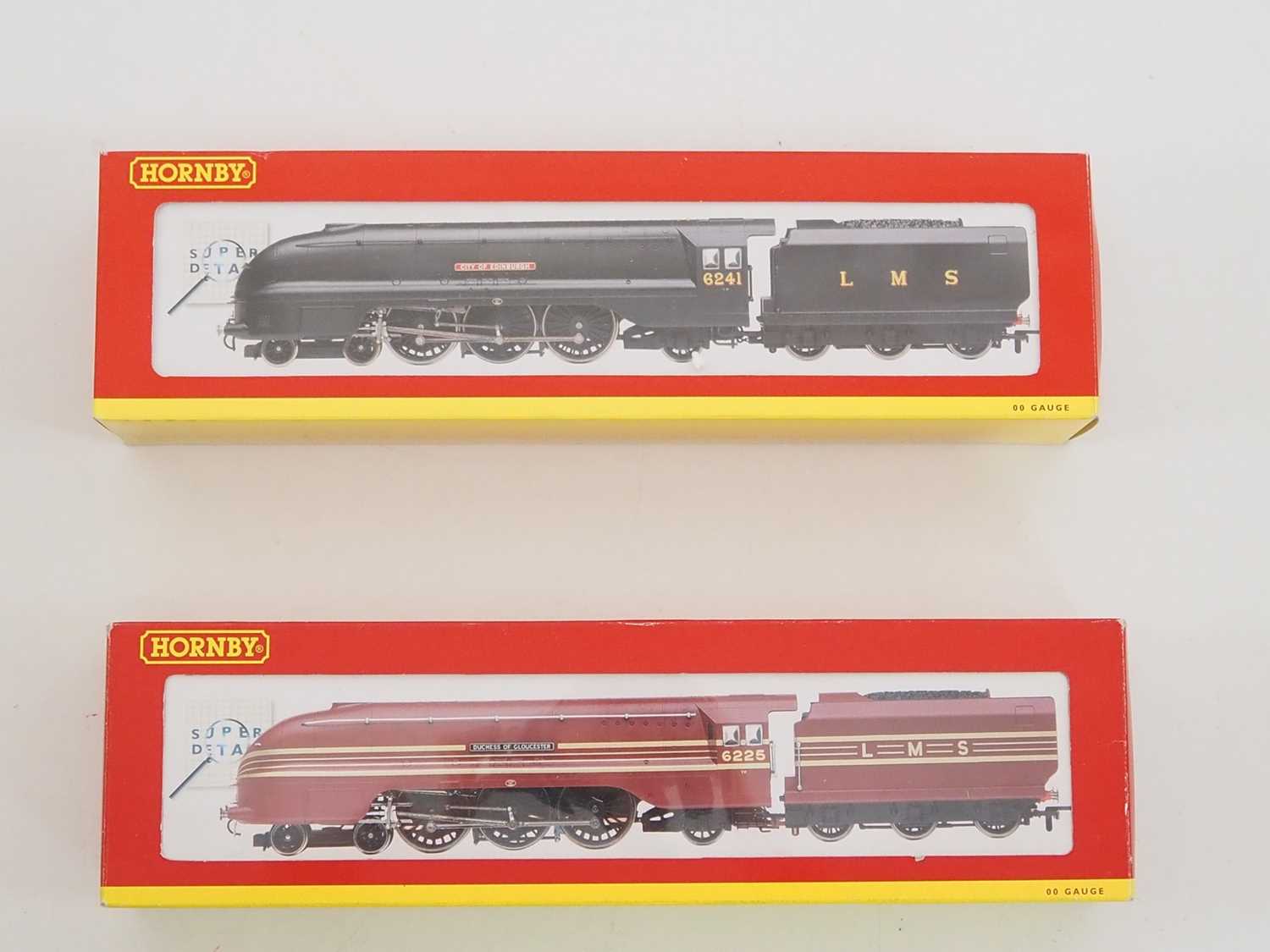 Lot 248 - A pair of HORNBY OO Gauge Coronation Class...