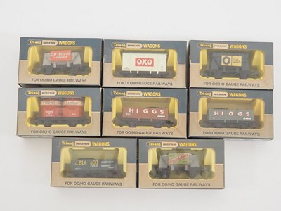 Lot 249 - A mixed group of WRENN OO gauge wagons of...