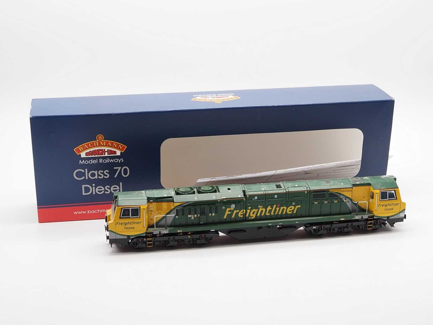 Lot 259 - A BACHMANN 31-585 OO gauge class 70 diesel...