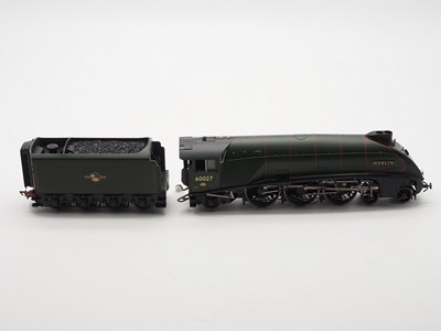 Lot 266 - A HORNBY OO gauge R3012 class A4 steam...