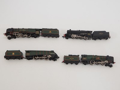 Lot 283 - A group of HORNBY DUBLO OO gauge steam...