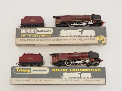 Lot 295 - A pair of WRENN OO gauge W2226 Duchess Class...