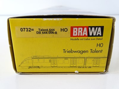 Lot 93 - A BRAWA HO Gauge German Outline 0732 BR 644...