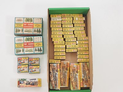 Lot 332 - A large group of MERIT HO/OO gauge railway...