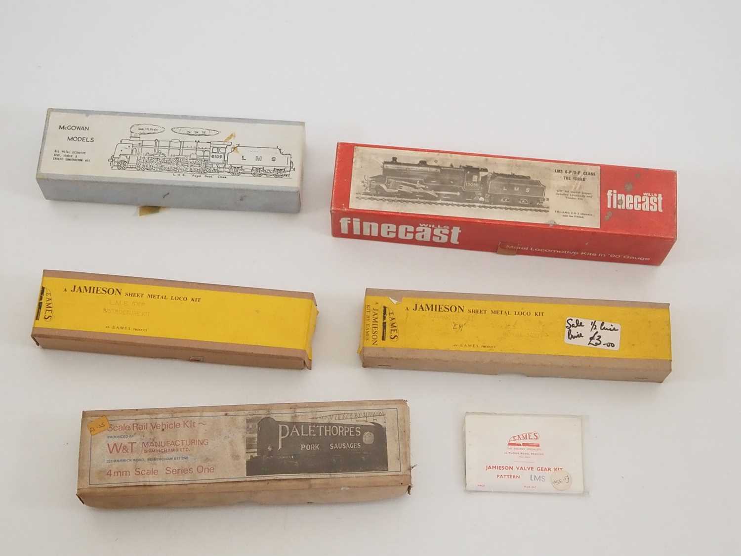 Lot 350 - A group of OO gauge unbuilt locomotive kits...