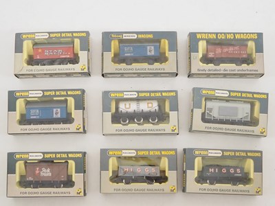 Lot 367 - A mixed group of WRENN OO gauge wagons of...