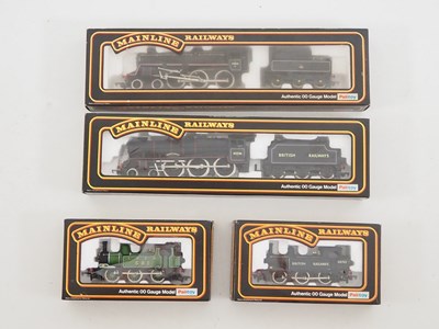 Lot 375 - A group of OO gauge MAINLINE steam locomotives,...