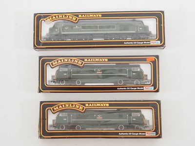 Lot 376 - A group of OO gauge MAINLINE diesel...