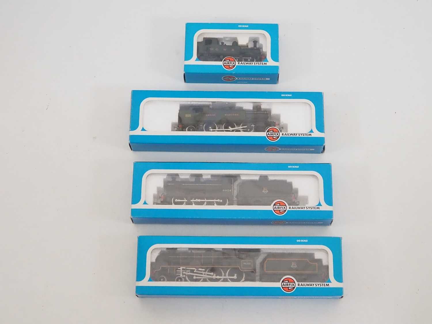 Lot 391 - A group of OO gauge AIRFIX steam locomotives,...