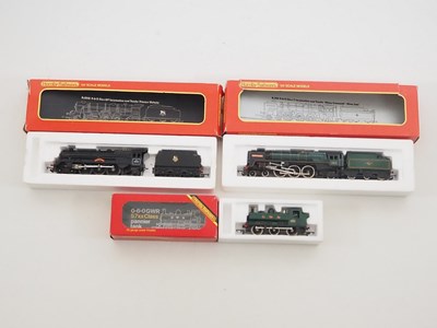 Lot 396 - A group of HORNBY OO gauge steam locomotives,...