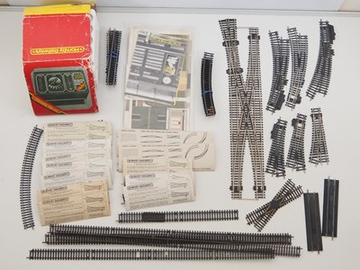 Lot 425 - A tray of OO gauge track by HORNBY and others...