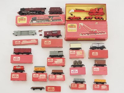 Lot 436 - A group of OO gauge HORNBY DUBLO rolling stock...