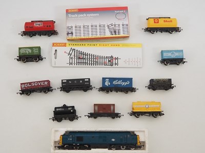 Lot 444 - A group of HORNBY OO gauge rolling stock...