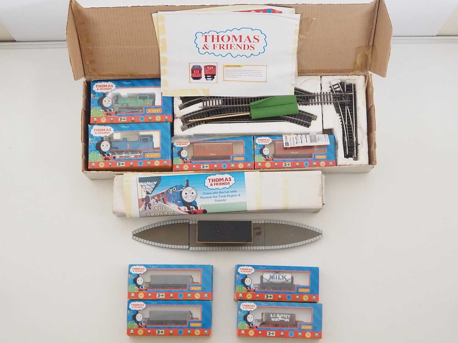 Lot 445 - A group of HORNBY OO gauge 'Thomas & Friends'...