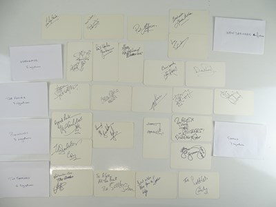 Lot 117 - 1960s MUSIC - A selection of signed cards...